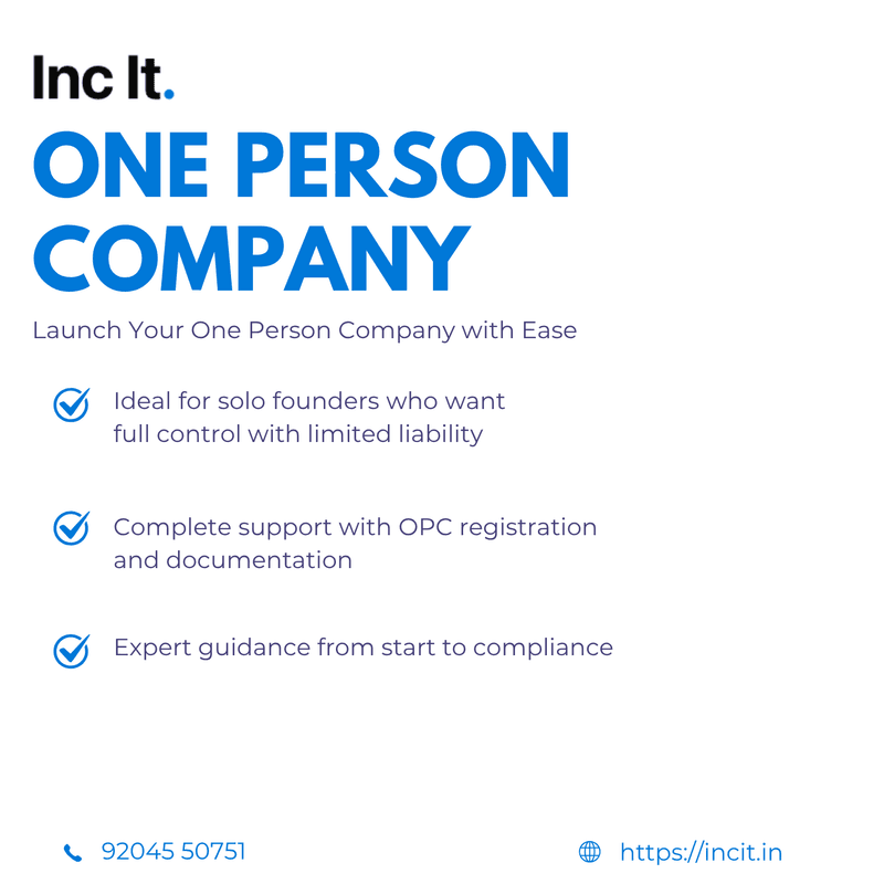 One Person Company